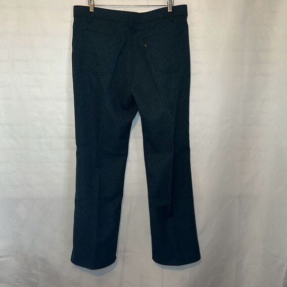 Levi’s Blue Polyester Dress Pants size 38x31 Black Tag - Picture 5 of 7